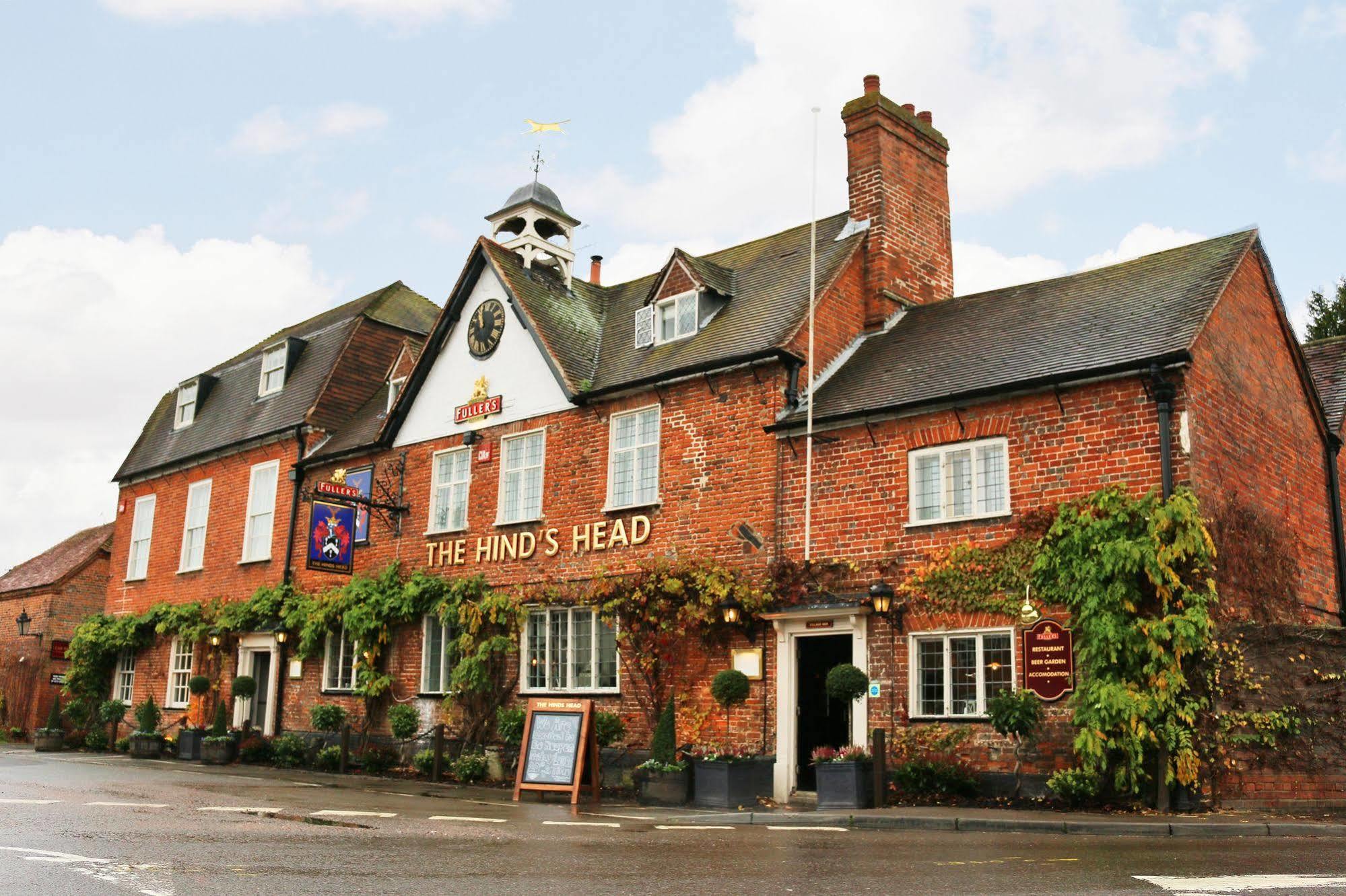 Hinds Head Aldermaston Exterior foto