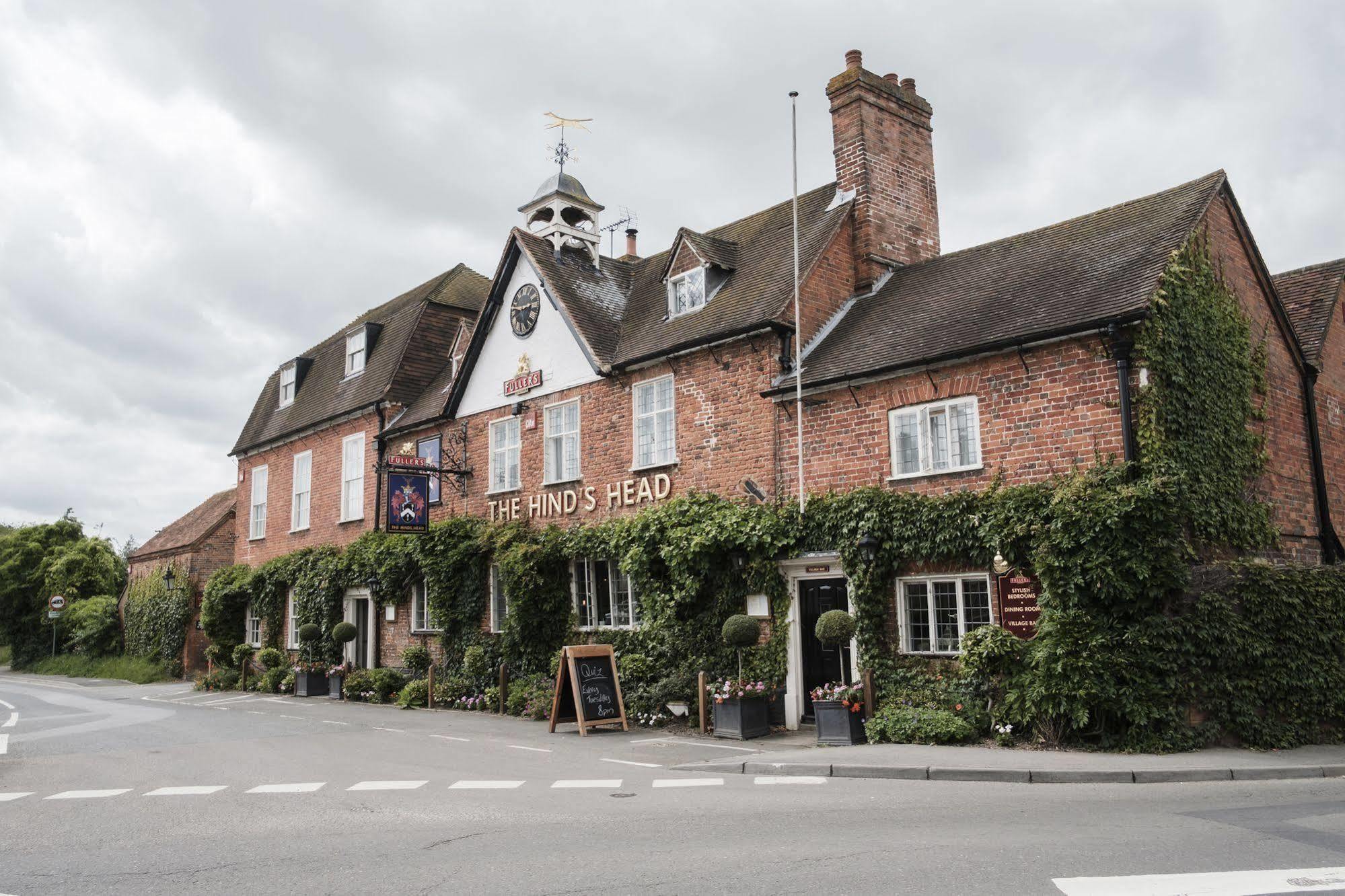Hinds Head Aldermaston Exterior foto