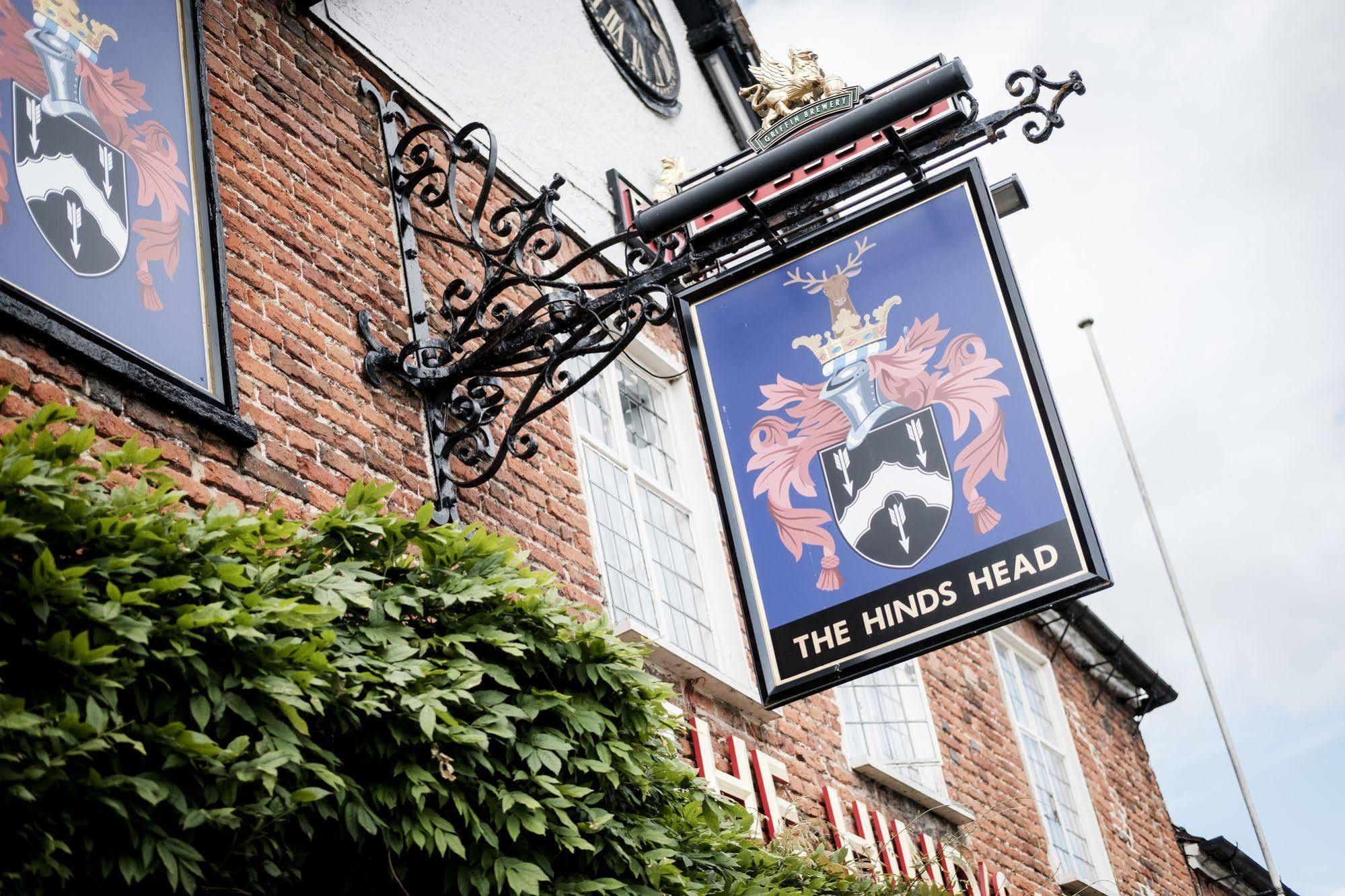 Hinds Head Aldermaston Exterior foto